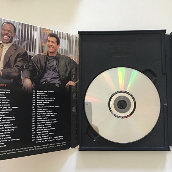 Lethal Weapon Dvd Lot Films 1 2 3 4 Mel Gibson Danny Glover Joe Pesci Chris Rock - Picture 6 of 6